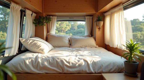 Optimisez votre espace avec un lit peigne adapté aux vans