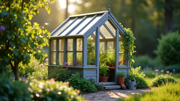 Une petite serre de jardin pour maximiser vos espaces de culture
